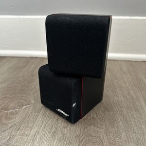 Bose Redline Double Cube Home Satellite Speakers Lifestyle Acoustimass READ
